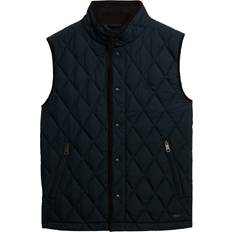 Superdry Vests Superdry Quilted Estate Gilet Casual Recycled Polister - Navy