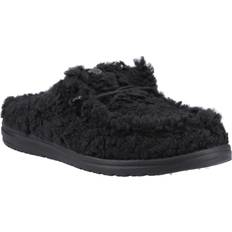 Men - Synthetic Slippers Hey Dude Wally Slipper - Black/Black