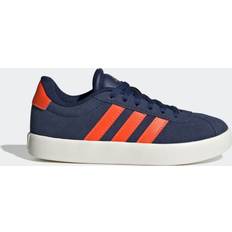 Adidas Mesh Trainers adidas VL Court 3.0 Junior Shoes - Drk Blu/Orange