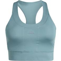 Running - Turquoise Underwear adidas Run Pocket Medium-Support Bra