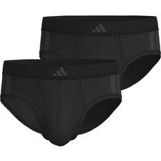 Adidas S Underbukser adidas Active Flex Cotton 3 Stripes Brief - Black