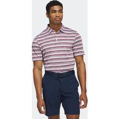 Adidas Lila Pikétröjor adidas Golf 2 Color Stripe - Lila