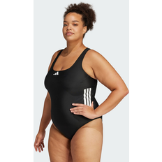 Adidas Träningsplagg Badkläder adidas W 3s Bld Suit Ps - Black/White