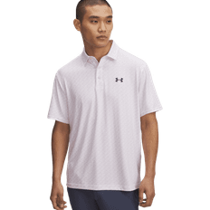Sportswear Garment - White Polo Shirts Under Armour Playoff 3.0 Printed Polo Men's - White/Prime Pink