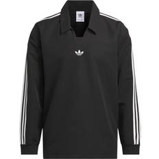 Adidas Unisex Polo Shirts adidas Originals Rugby FW24 Unisex Polo Shirt - Black