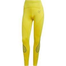 Gula Strumpbyxor & Stay-ups adidas Solid Color Printed Sports Leggings Yellow