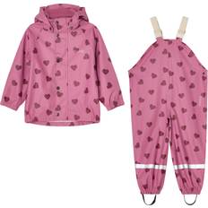 Kuling San Marino Ofodrat Regnställ Mauve Hearts - Lila