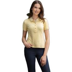 Yellow Polo Shirts LeMieux Short-Sleeved Riding Polo Shirt - Jaune
