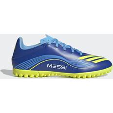 Gummi - Vuxen Fotbollsskor adidas Adult F50 Messi Club Turf Boots - Blue/Yellow