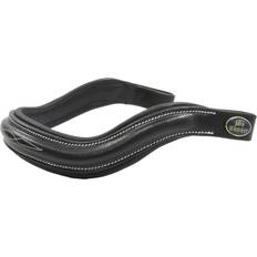 Pick N Mix Leather Curved Horse Browband - Black