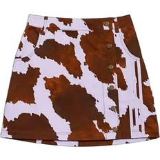Adidas Lila Kjolar adidas X Rodeo Ivy Park Comfortable Versatile Denim Skirt - Purple Brown