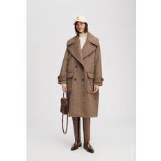 Dame - Uldfrakker Munthe Libasto Uld Ternet Frakker - Beige
