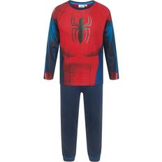 Boys Costume Long Pyjama Set - Red/Navy