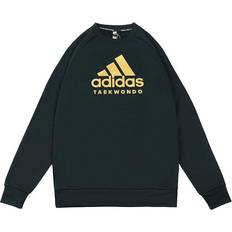 Adidas Gold Tops adidas Casual Crew Neck Pullover Sweatshirt Gold Logo