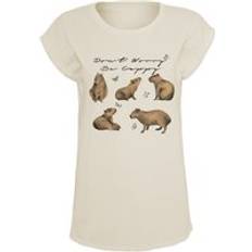 Wide T-shirts Fun Be Cappy T-Shirt - Sand