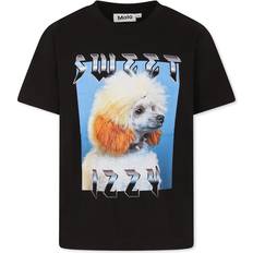 Molo Ensfarvet T-shirts Molo Riley T-Shirt Izzy 98 cm - Sort