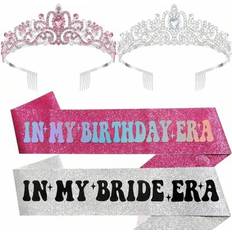 Birthdays Sashes Shein In My Birthday Era Birthday Sash Set