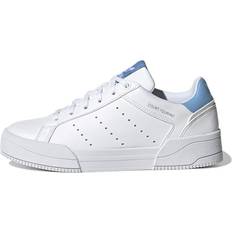 adidas Court Tourino Kids Sneakers - White Light Blue