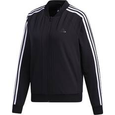 adidas Logo Printed Casual Jacket Women - Black