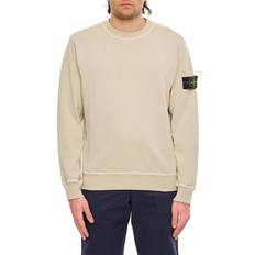 Stone Island Jumpers Stone Island Old Effect Crewneck Sweatshirt - Beige