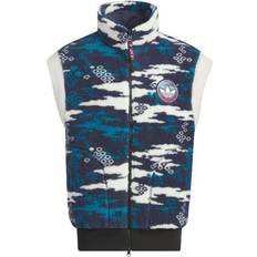 Adidas Unisex Västar adidas Originals Ruan Reversible Sherpa Fleece Vest - Navy