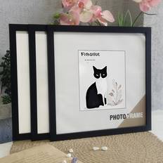 Temu 3pcs Wooden Photo Frames 15x15 20x20 25x25 30x30 cm Ram