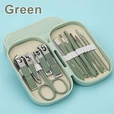 Temu Modern 14pcs Manicure Pedicure Tool Set - Weight 300g