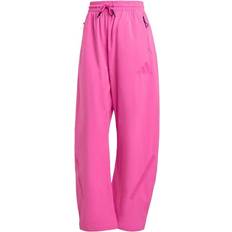 adidas Z.N.E. Warm Breathable Comfortable Soft Casual Pants - Purple Red