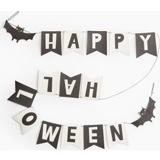 Halloween Garland Black Happy