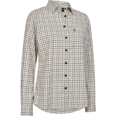 Deerhunter Dame Skjorter Deerhunter Lady Grace Skjorte Beige Check
