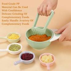 Plastic Baby Food Makers Shein Baby Hand-Powered Food Grinder Set