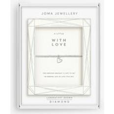 Joma Bracelets Joma Boxed Lab Grown Diamond A Little Bracelet - Silver Plated