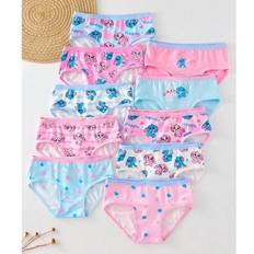 Knickers Children's Clothing on sale Shein Young Girl Cute Cartoon Animal Print Briefs Set - Colorful Rabbit Design