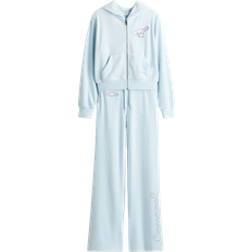 Blåa Övriga sets Barnkläder H&M 2-Delat Velourset Med Motiv - Ljusblå/Cinnamoroll