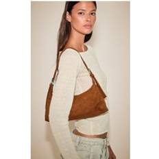 Adjustable Shoulder Bag - Brown