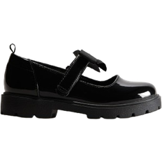 Chunky School Mary Janes - Black