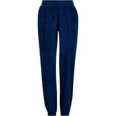 Natural - Unisex Trousers adidas Solid Color Jogger Pants Unisex - Navy