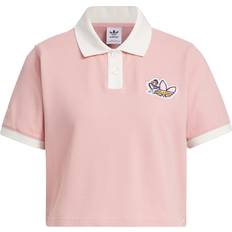 Adidas Lila Pikétröjor adidas Monkey Kingdom Co-Branded Series Polo Shirt - Miracle Purple Pink
