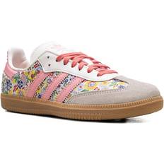 Leather Trainers adidas Kids Liberty London Samba Kids Sneakers - Multicolor/Beige/Pink/Gum