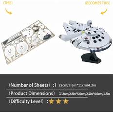 Temu Adult 3D Metal Puzzle Kit