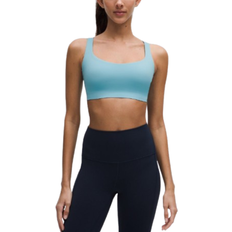 Lululemon FlexyFlex Strappy Yoga Bra Light Support - Washed Blue