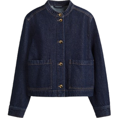 H&M Jakke i Twill - Mørk Denimblå