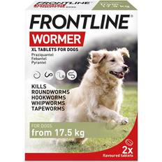 Frontline Dogs Pets Frontline Wormer 2 XL Flavoured Tablets 2pcs