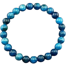 Shein 1pc 8mm Natural Apatite Bracelet