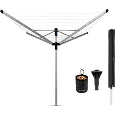 Brabantia Lift-O-Matic Advance Rotary Washing Line - Grey