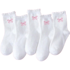 Shein Kid's Athletic Ruffle Socks 5/1 Pair
