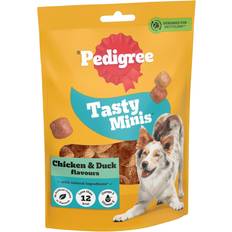 Pedigree Tasty Minis Adult Dog Treats Chicken & Duck Chewy Cubes 130g