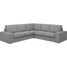 Hjørnesofaer - Krydsfiner IKEA Kivik Hjørnesofa 4-pers Tibbleby Beige Grå Sofa 4 personers