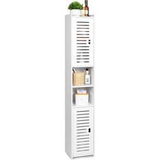 White Tall Bathroom Cabinets AIIKTOTA (X12)