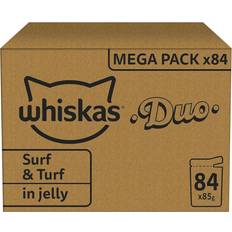 Whiskas Adult 1+ våtfoder Tasty Duo Surf